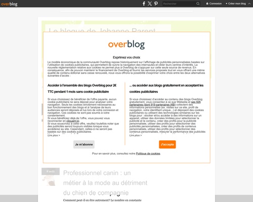 Le blog de Johanne Parent (éducation & comportement)