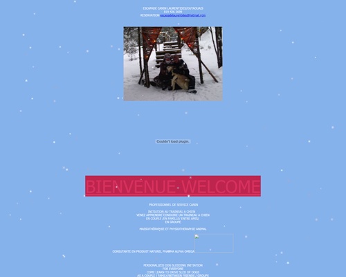 Escapade Laurentides canin