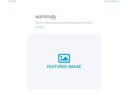 Wanimaly