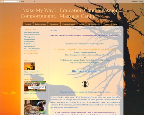 Make My Way… éducation canine passion