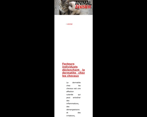 Animal Evasion