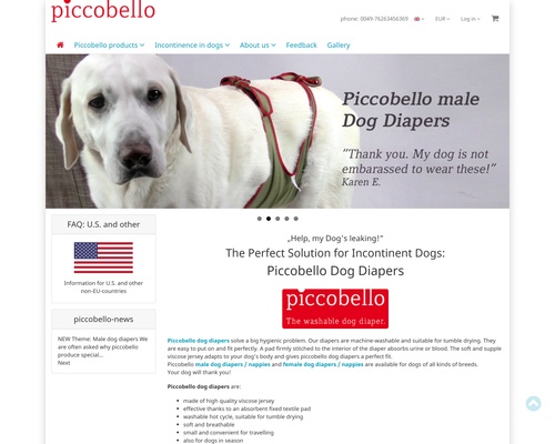 piccobello – La couche pour chien