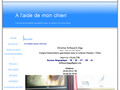 à l’aide de mon chien