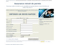 assurance retrait de permis