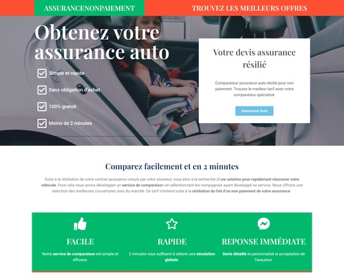 assurance non paiement
