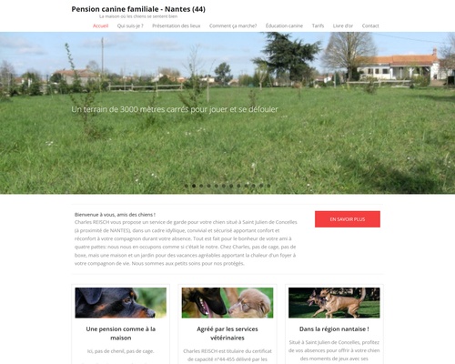 Pension canine familiale à Nantes (44)