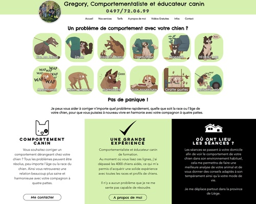 Gregory Comportementaliste et Educateur Canin