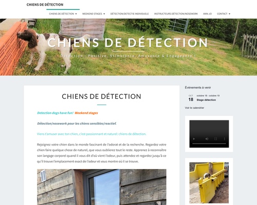 Chiens de détection