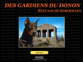 Dobermann des Gardiens du Donon