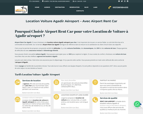 Location de voiture Casablanca aeroport Agadir et Marrakech, Location voiture economique pas cher