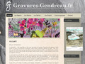 Présentation des tableaux, gravures de Gendreau