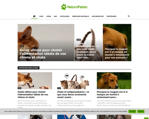 Naturopattes médecines naturelles pour animaux